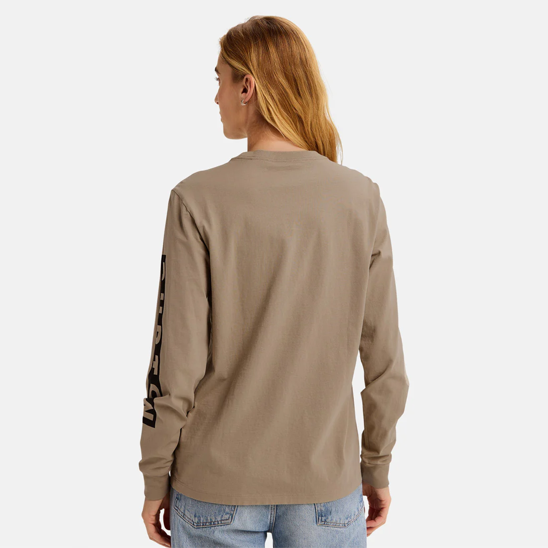 BURTON Elite Long Sleeve Tee - Summit Taupe - Image 4
