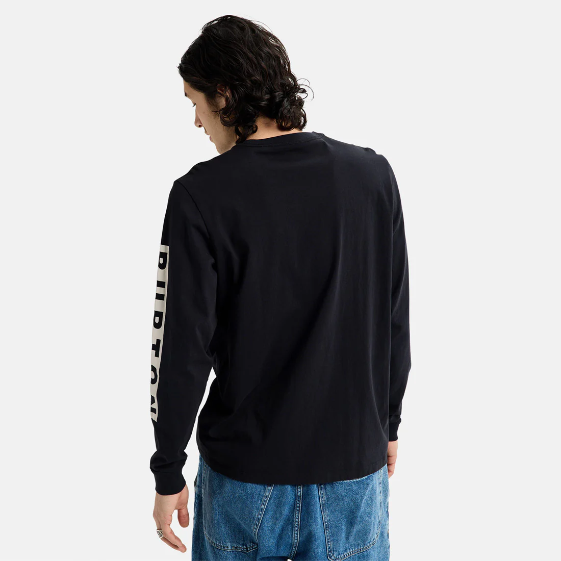 BURTON Elite Long Sleeve Tee - True Black - Image 3