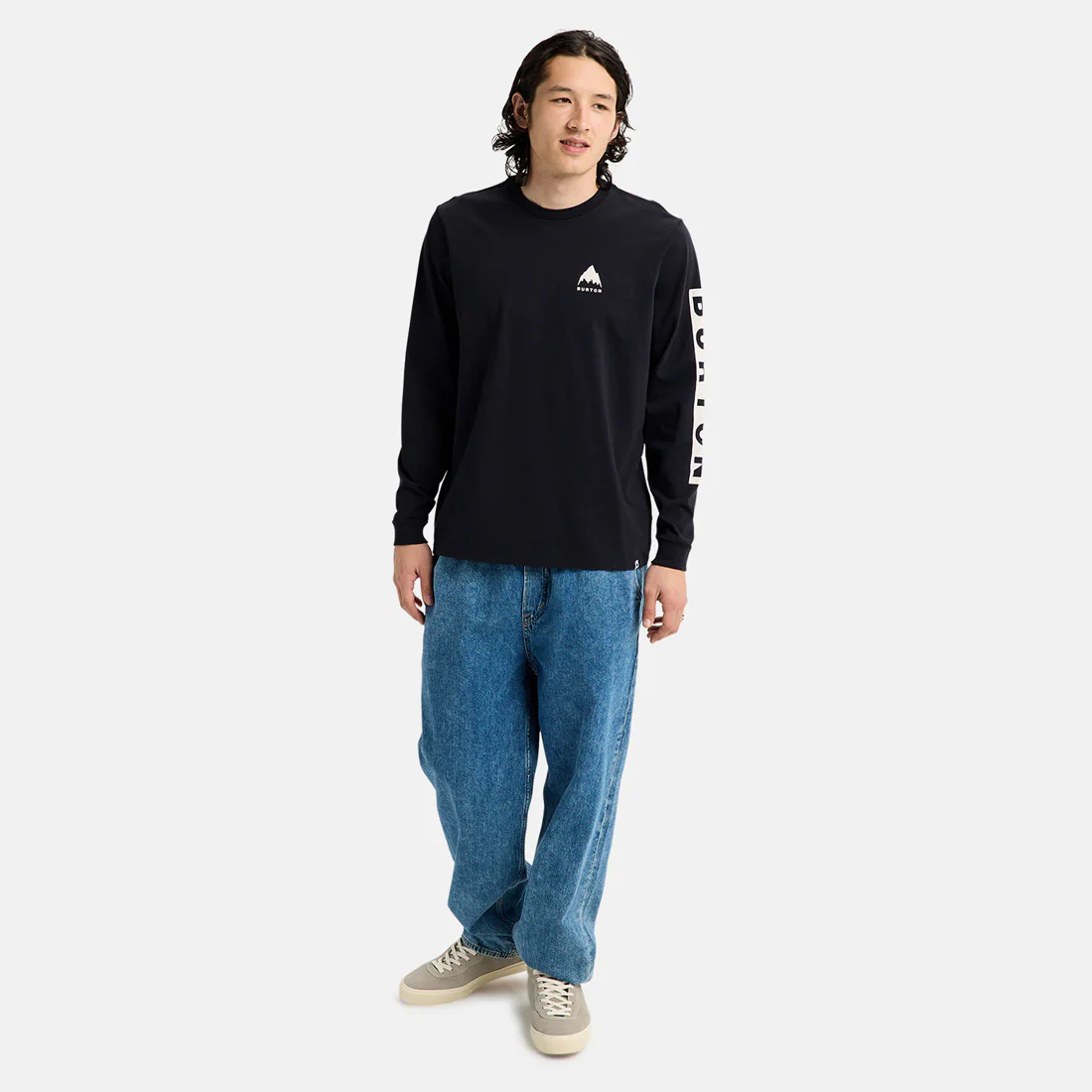 BURTON Elite Long Sleeve Tee - True Black - Image 5