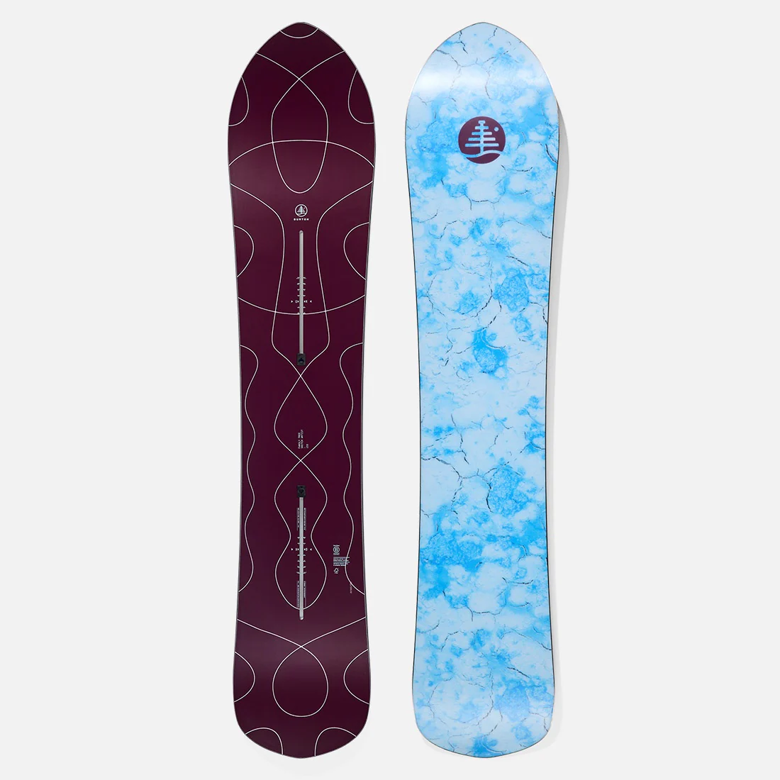 BURTON Family Tree Sketch Artist Snowboard 2027 - Wind