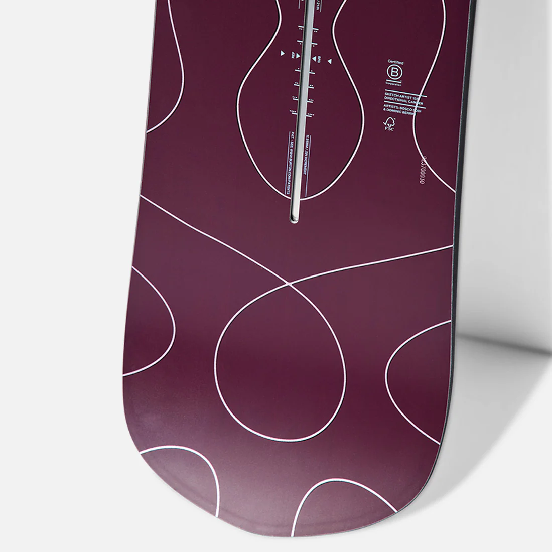 BURTON Family Tree Sketch Artist Snowboard 2027 - Wind - Image 2