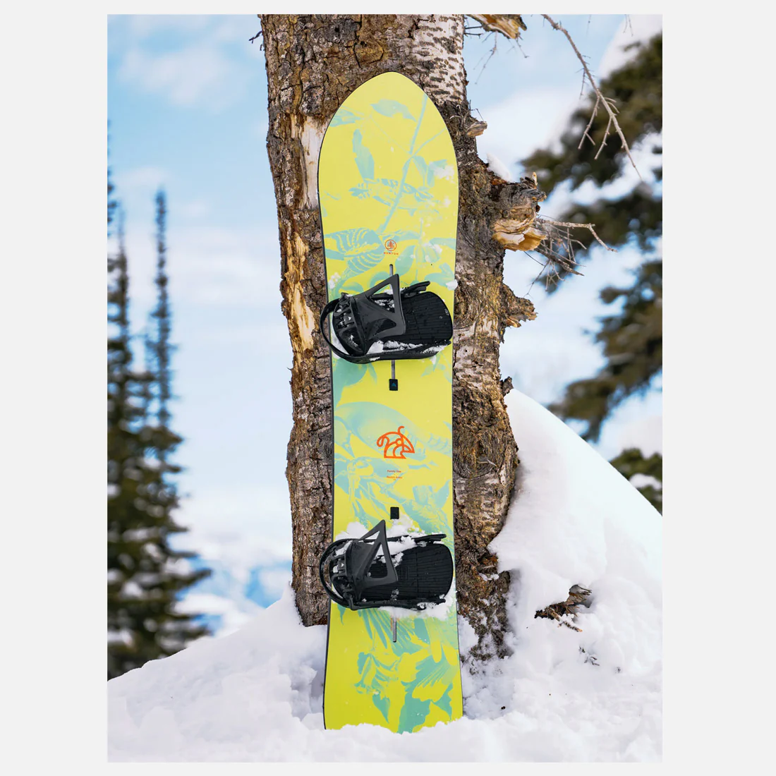 BURTON Family Tree Sketch Artist Snowboard 2026 - Image 9