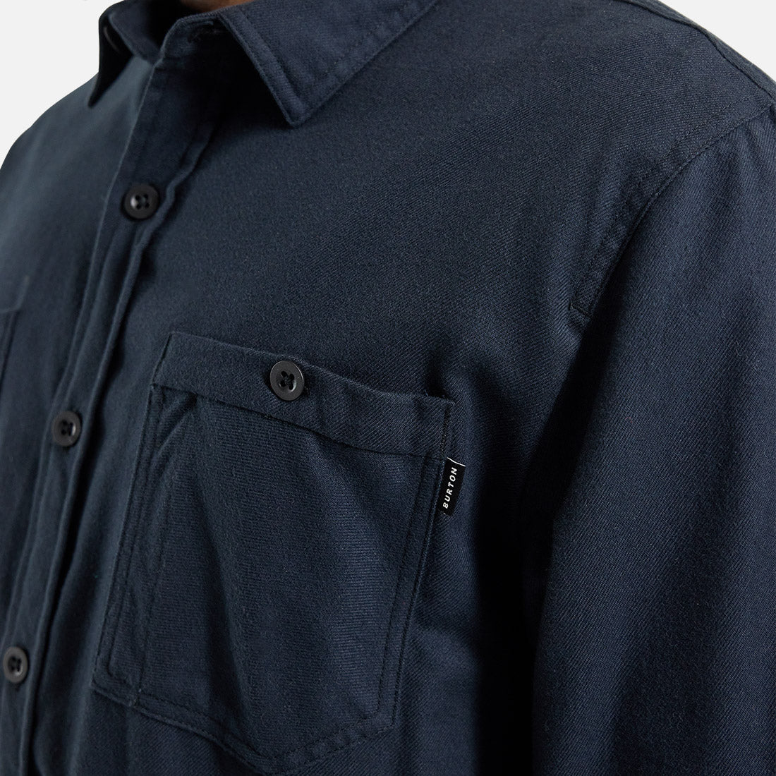 BURTON Favourite Flannel - True Black - Image 3