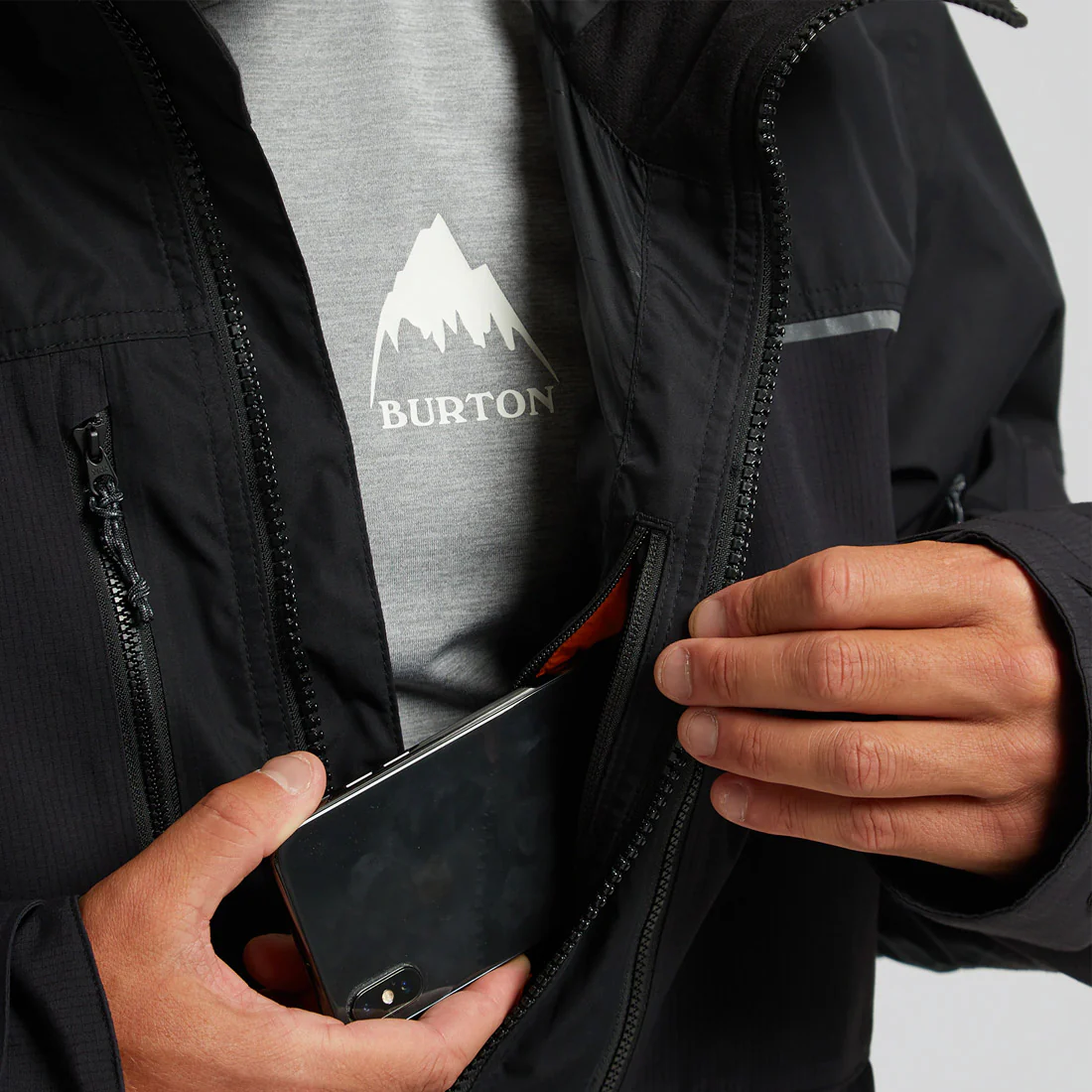 BURTON Frostner Jacket 2025 - True Black - Image 6