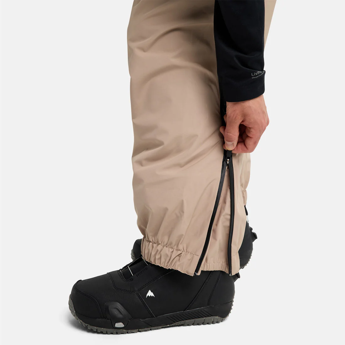 BURTON Futuretrust 2L Bib Pant 2026 - Summit Taupe - Image 6