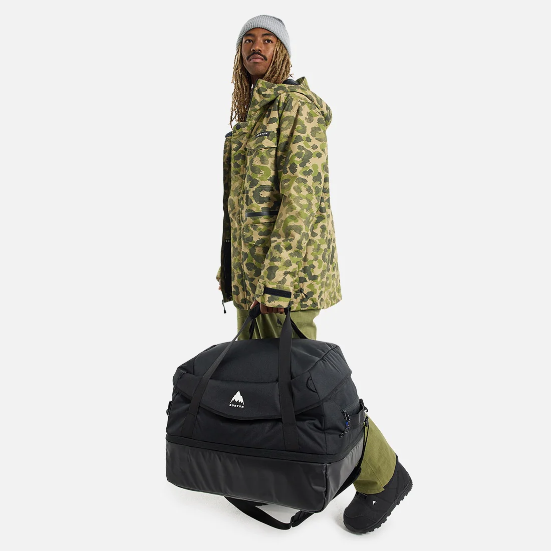 BURTON Gig 70L Duffel Bag - True Black - Image 4