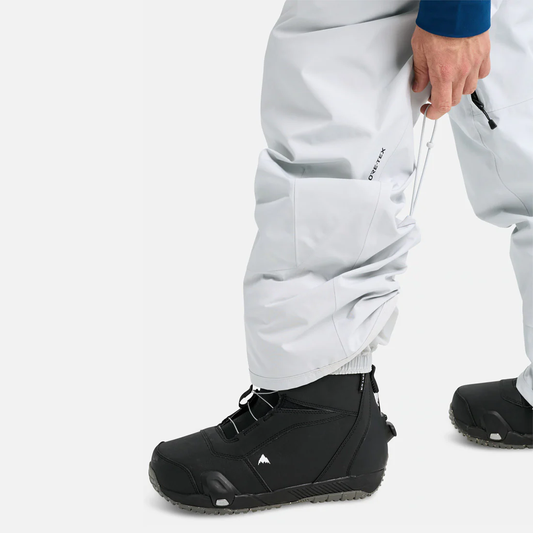 BURTON Gore-Tex 2L Reserve Bib Pant 2026 - Gray Cloud - Image 5