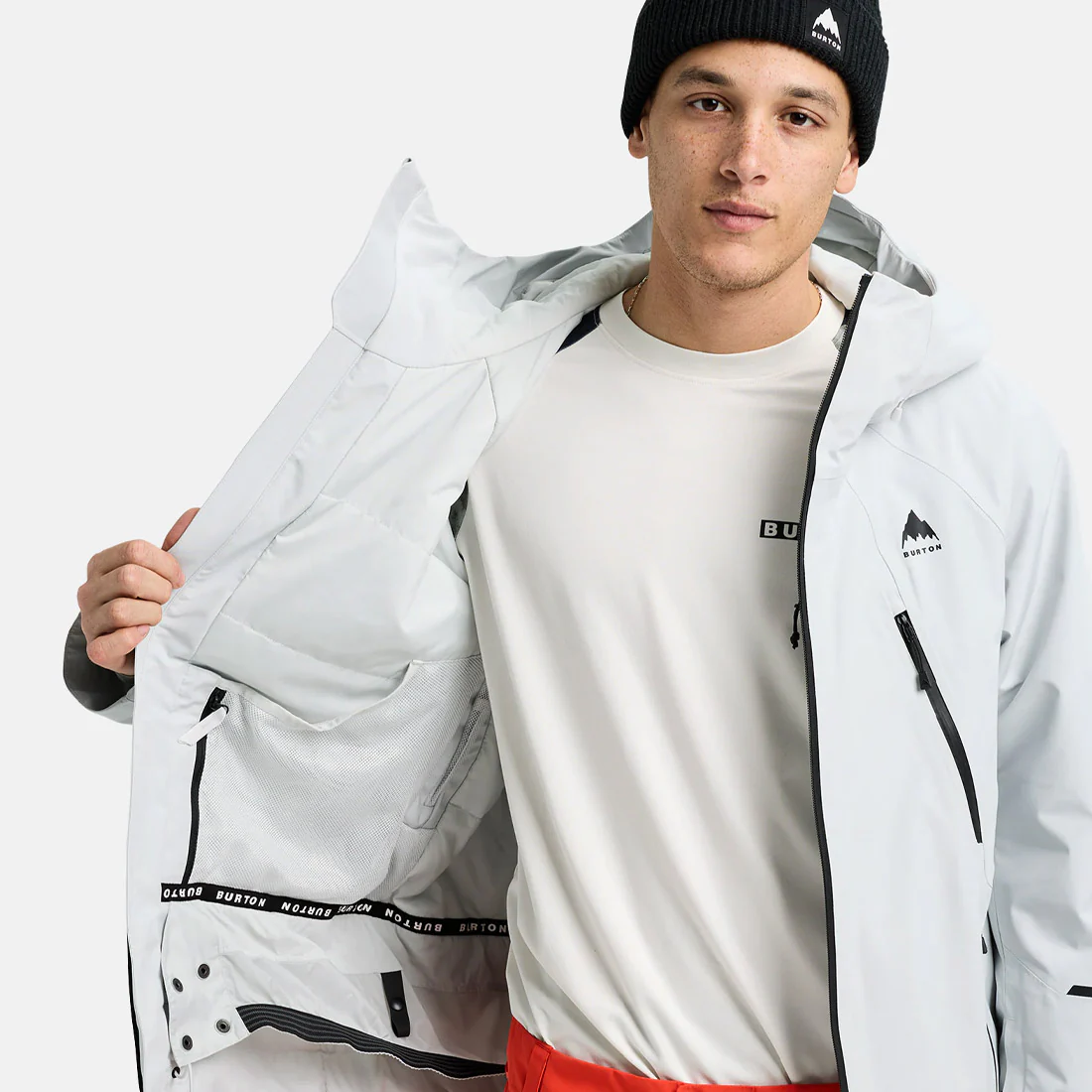 BURTON Gore-Tex 2L Reserve Insulated Jacket 2026 - Gray Cloud - Image 7