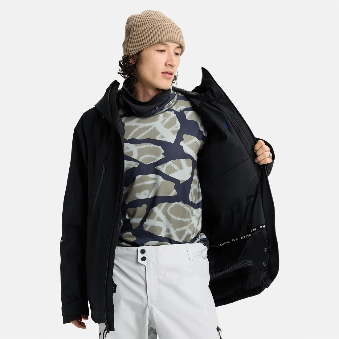 BURTON Gore-Tex 2L Reserve Insulated Jacket 2026 - True Black - Image 6