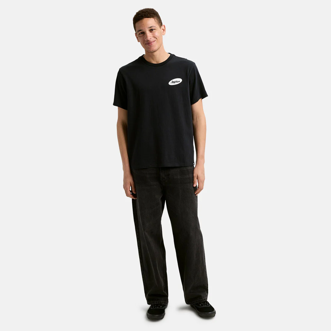 BURTON Heavyweight Logo Tee - True Black - Image 5