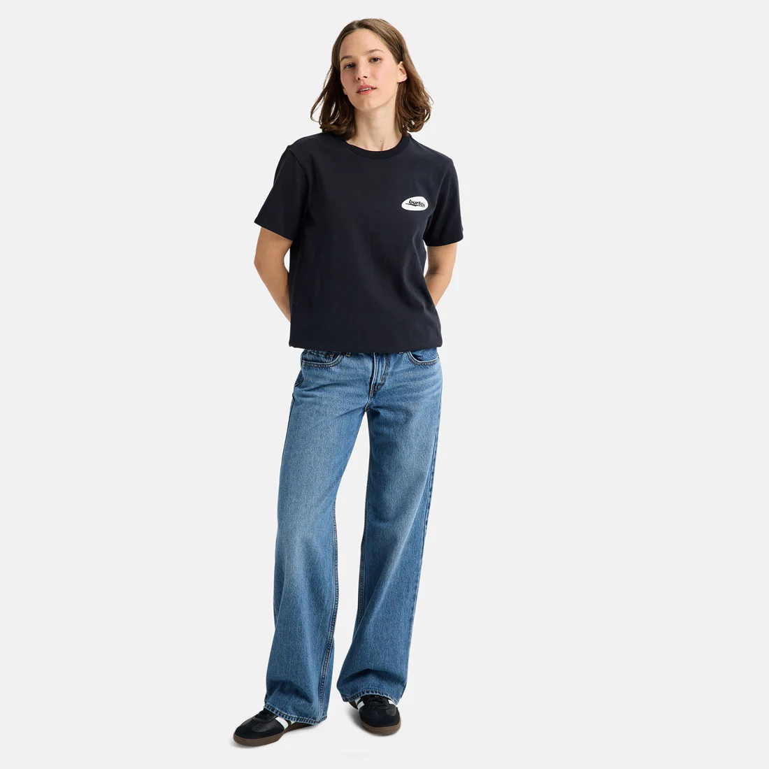 BURTON Heavyweight Logo Tee - True Black - Image 6