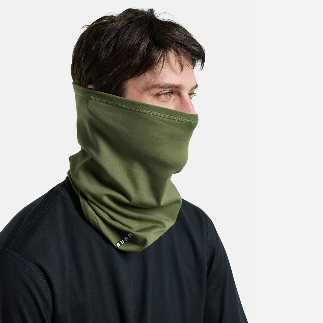 BURTON Heavyweight Neckwarmer - Forest Moss - Image 3