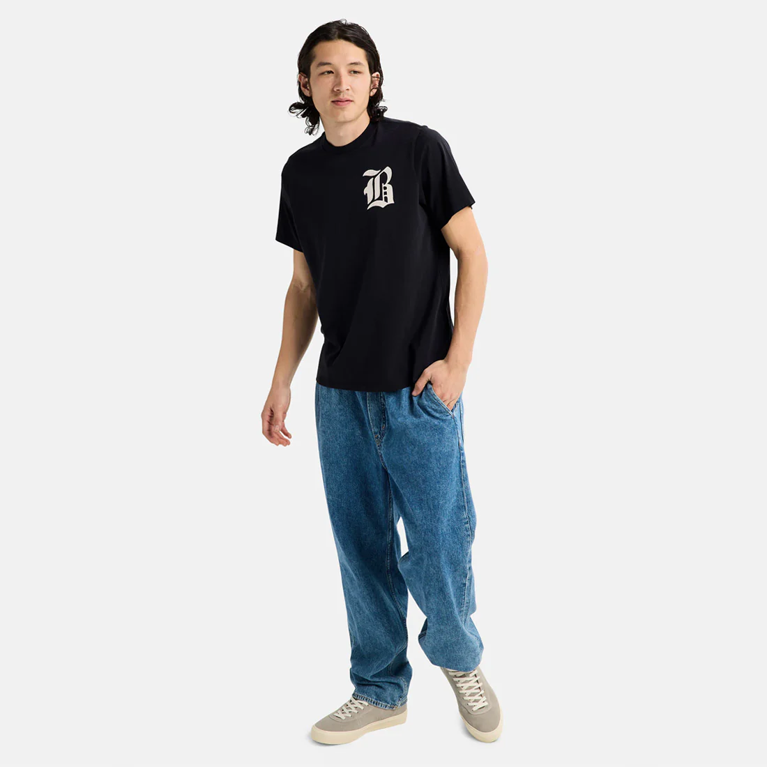 BURTON Hesston Tee - True Black - Image 5