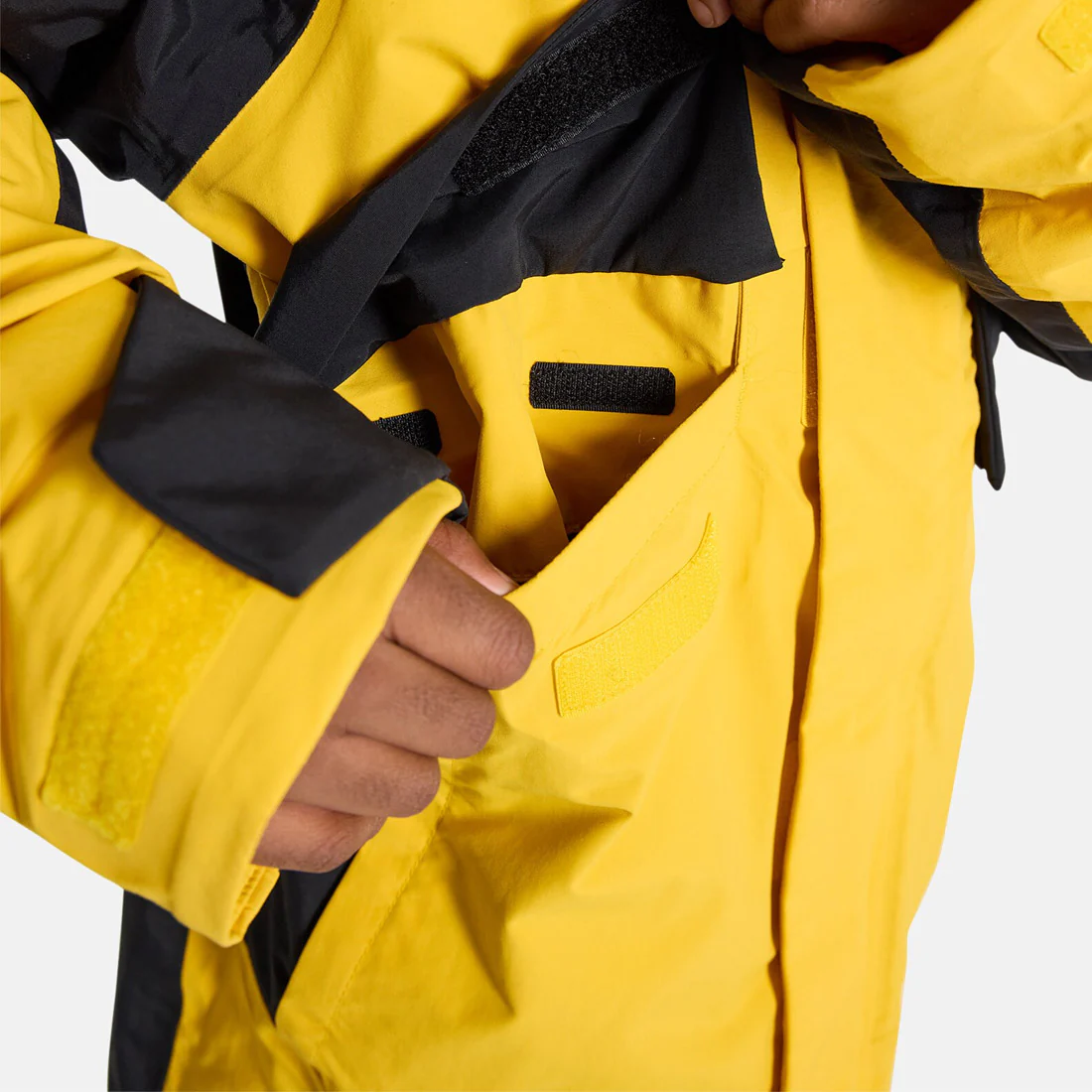 BURTON Kids' Ascutney Jacket 2026 - Goldenrod/True Black - Image 5