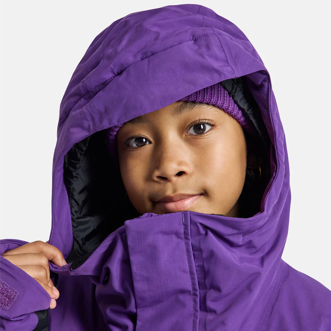 BURTON Kids' Ascutney Jacket 2026 - Imperial Purple/True Black - Image 3