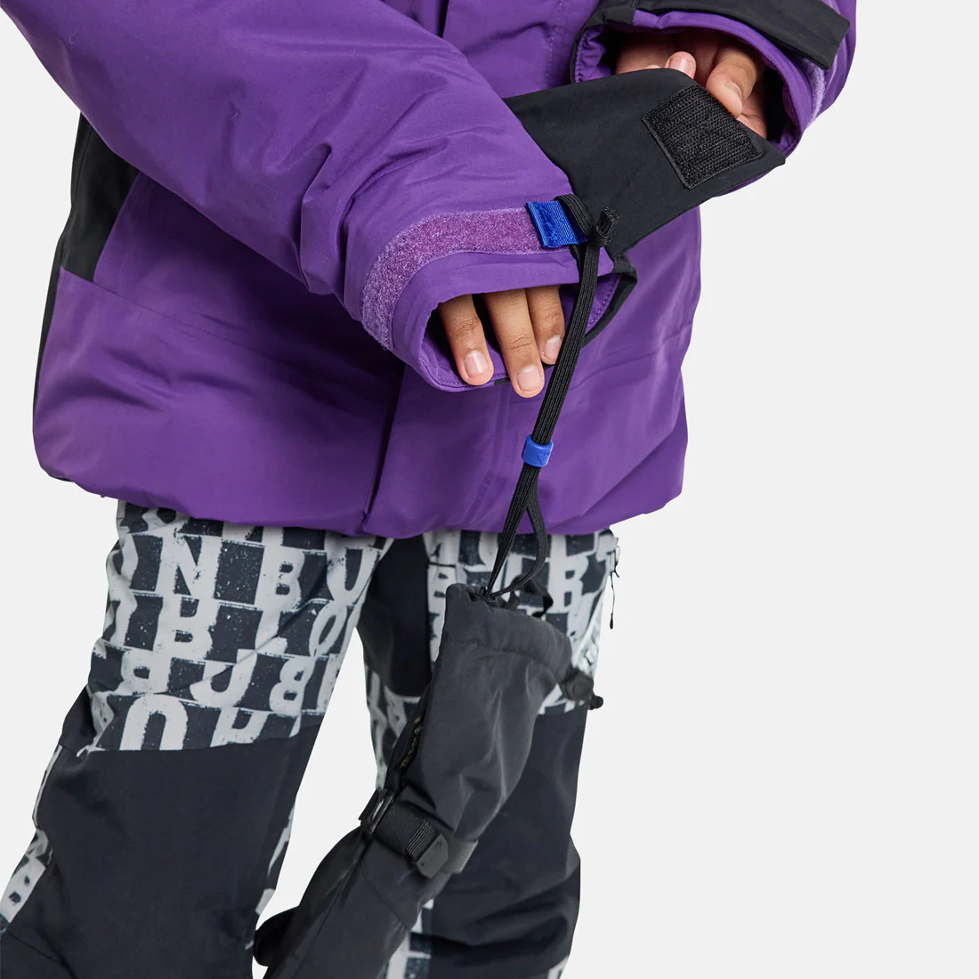 BURTON Kids' Ascutney Jacket 2026 - Imperial Purple/True Black - Image 5