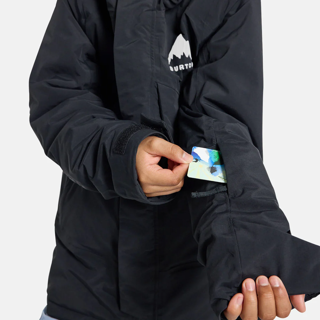 BURTON Kids' Ascutney Jacket 2026 - True Black - Image 4