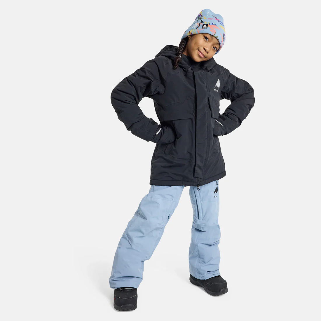 BURTON Kids' Ascutney Jacket 2026 - True Black - Image 8