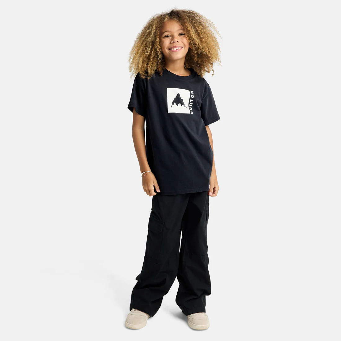 BURTON Kids' Classic Mountain High Tee - True Black - Image 5