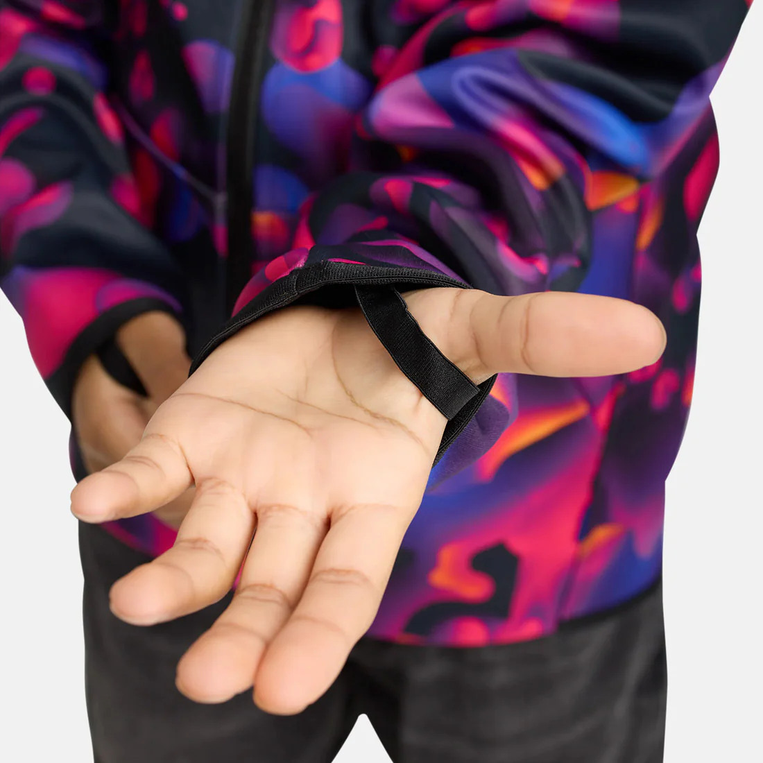 BURTON Kids' Crown Weatherproof Full Zip Hood - Lava Lamp - Image 3