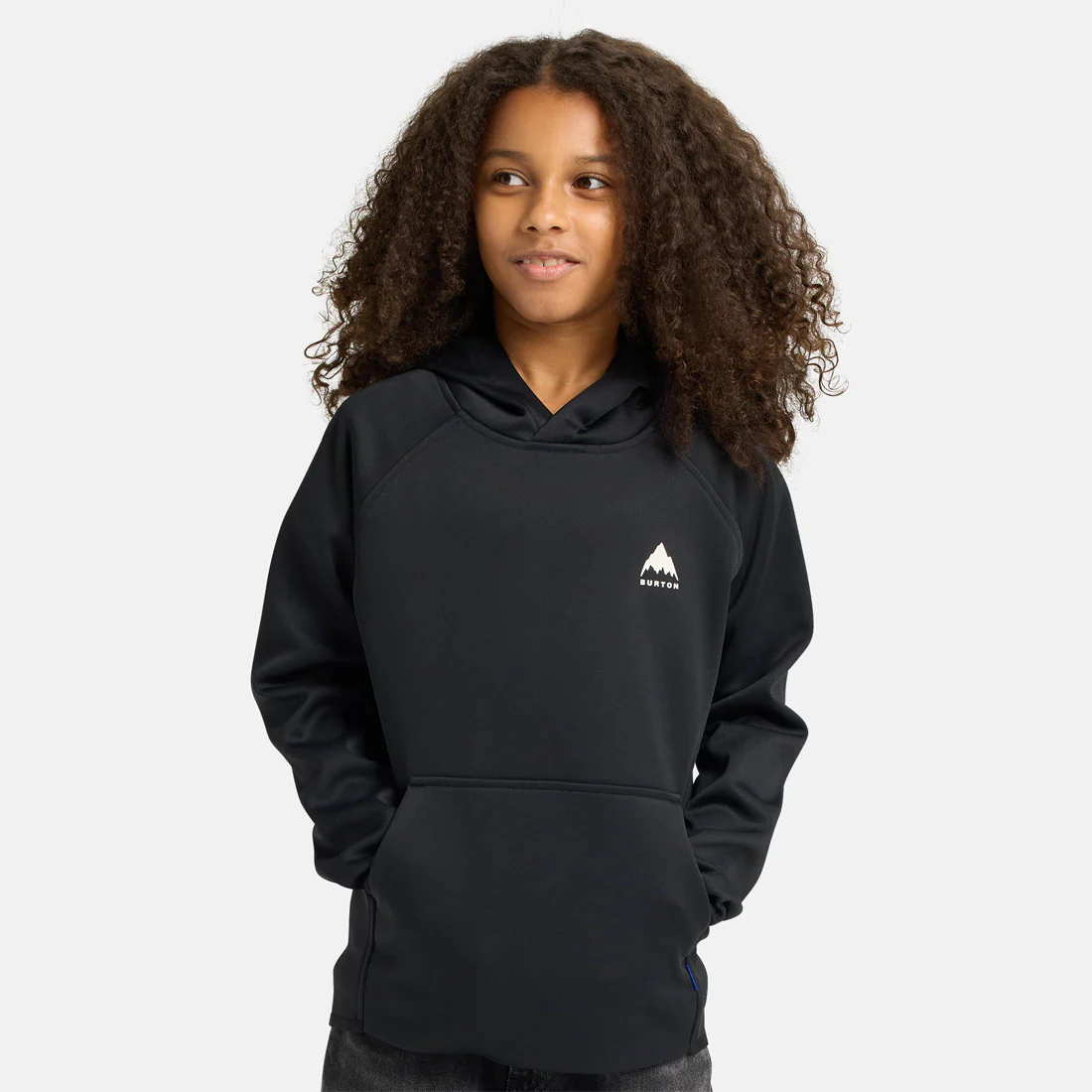 BURTON Kids' Crown Weatherproof Pullover Hood 2026 - True Black - Image 2
