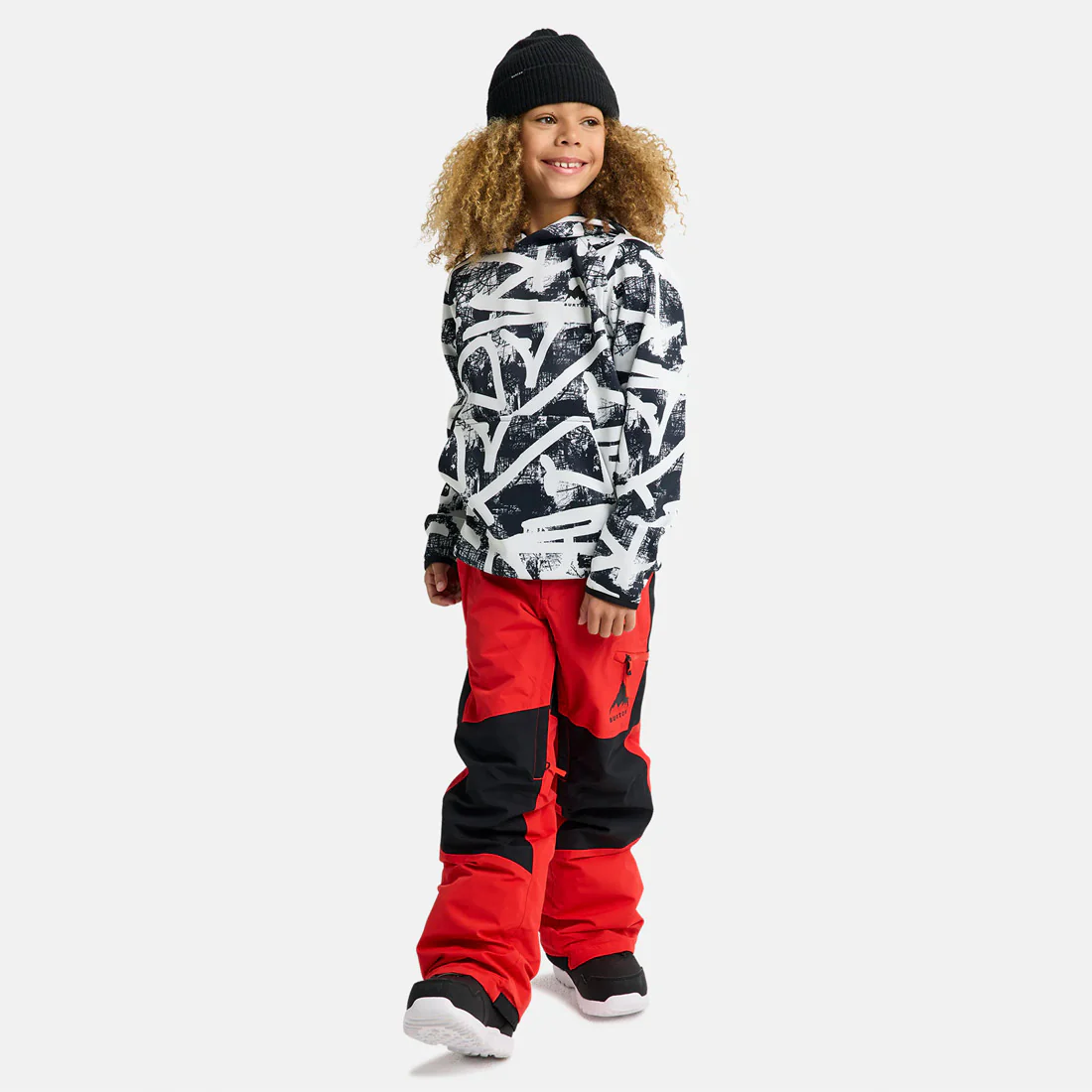 BURTON Kids' Crown Weatherproof Pullover Hood - City Streets - Image 6