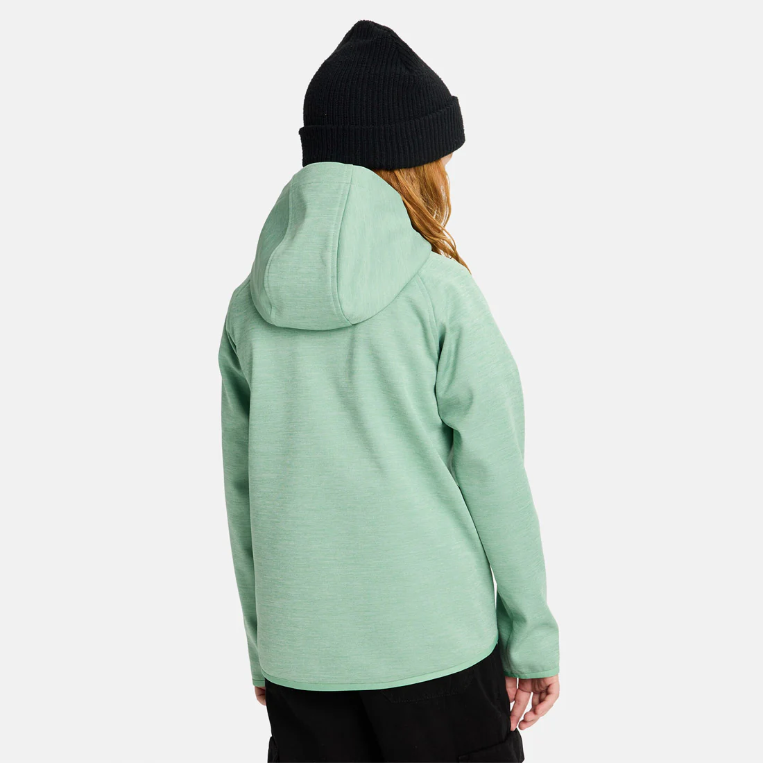 BURTON Kids' Crown Weatherproof Pullover Hood - Soft Sage Heather - Image 2