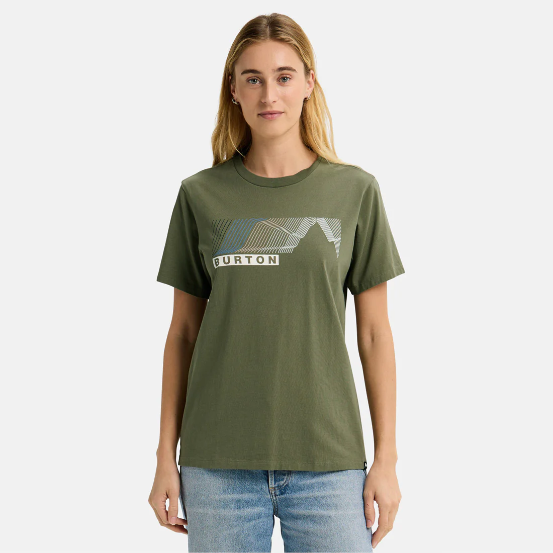 BURTON Kids' Elmore Tee - Forest Moss - Image 2