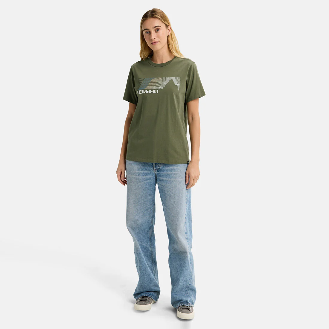 BURTON Kids' Elmore Tee - Forest Moss - Image 6