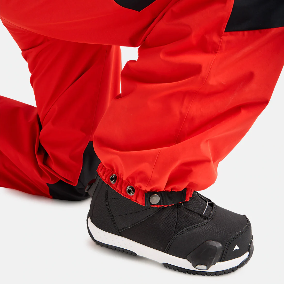 BURTON Kids' Gore-Tex 2L Powline Bib Pant 2026 - Flame Scarlet/True Black - Image 6
