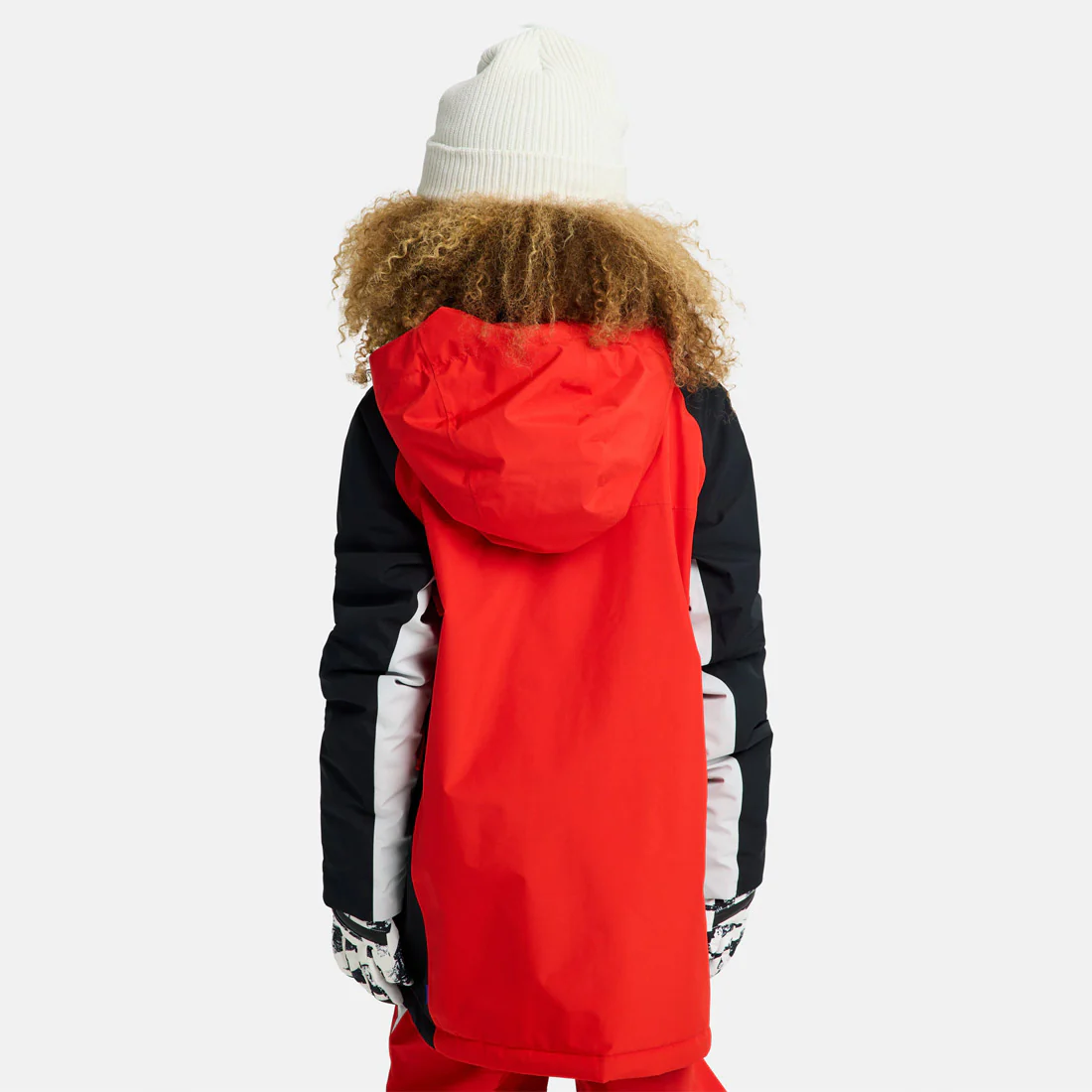 BURTON Kids' Gore-Tex 2L Powline Jacket 2026 - Flame Scarlet/True Black - Image 2