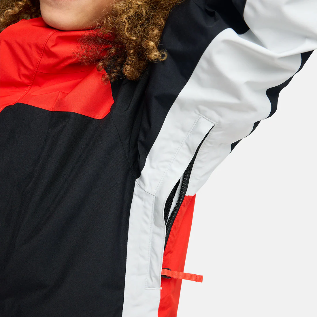 BURTON Kids' Gore-Tex 2L Powline Jacket 2026 - Flame Scarlet/True Black - Image 5