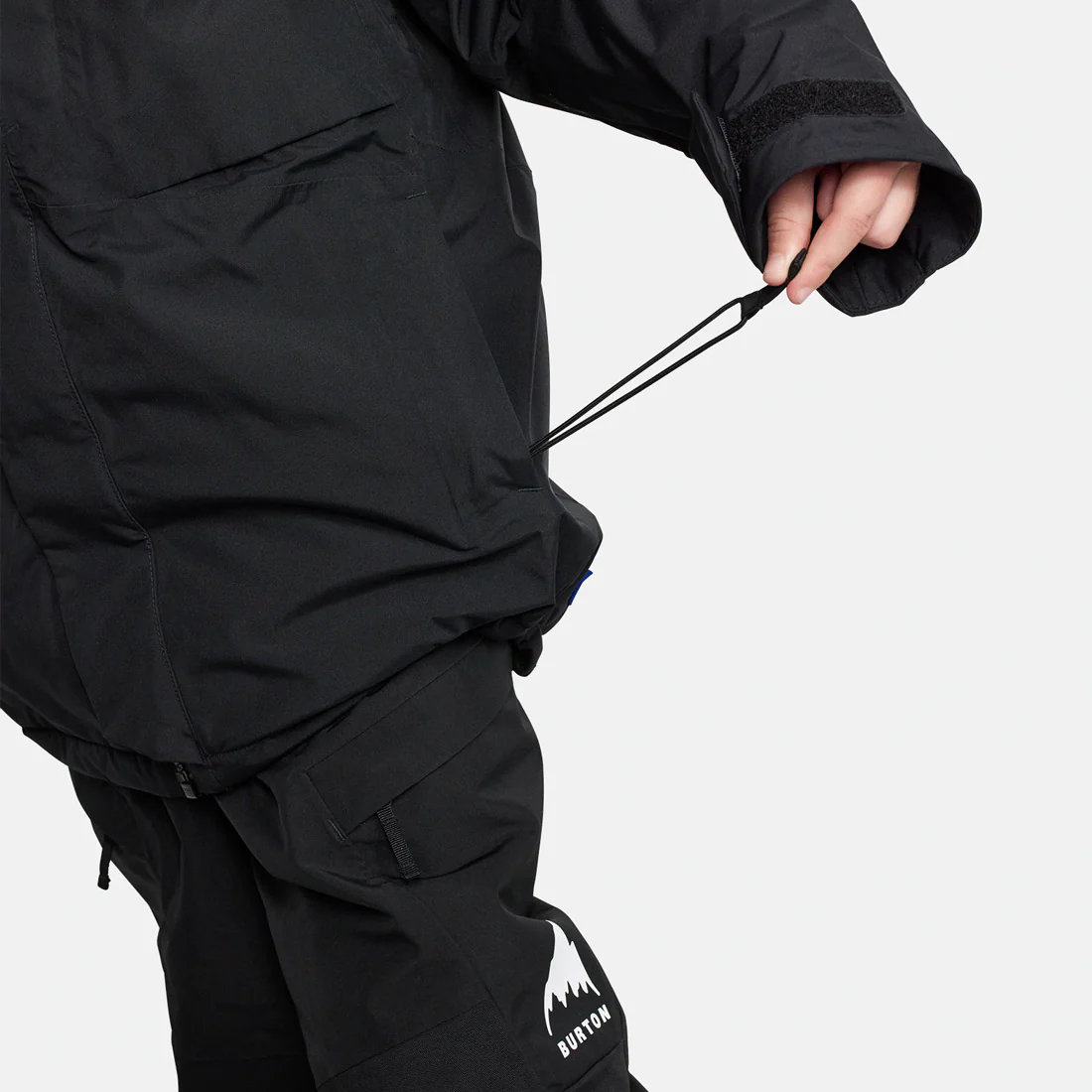 BURTON Kids' Gore-Tex 2L Powline Jacket 2026 - True Black - Image 5