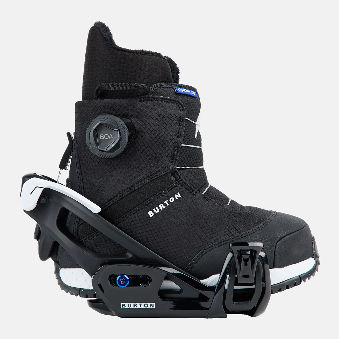BURTON Kids' Grom Step On Bindings 2026 - Black - Image 5