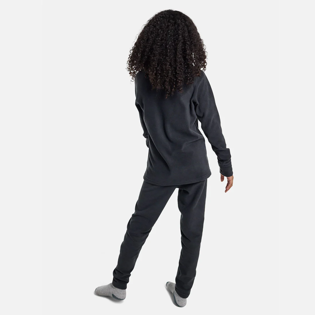 BURTON Kids' Heavyweight Fleece Set - True Black - Image 2