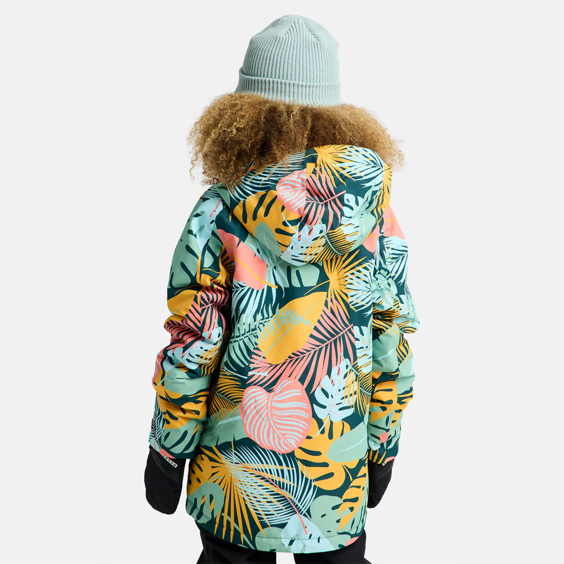 BURTON Kids' Hillslope Jacket 2026 - Oversized Tropical - Image 2