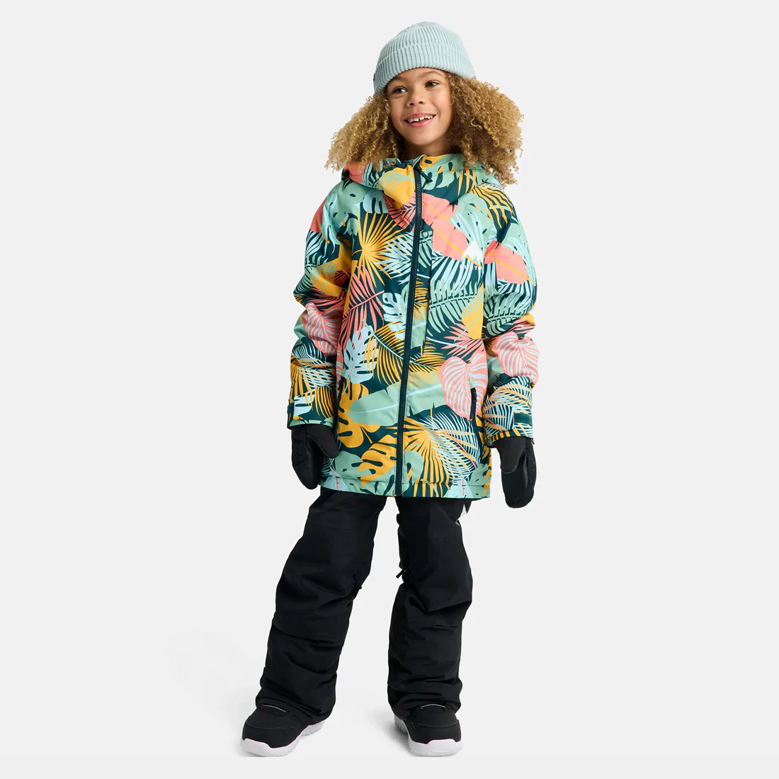 BURTON Kids' Hillslope Jacket 2026 - Oversized Tropical - Image 7