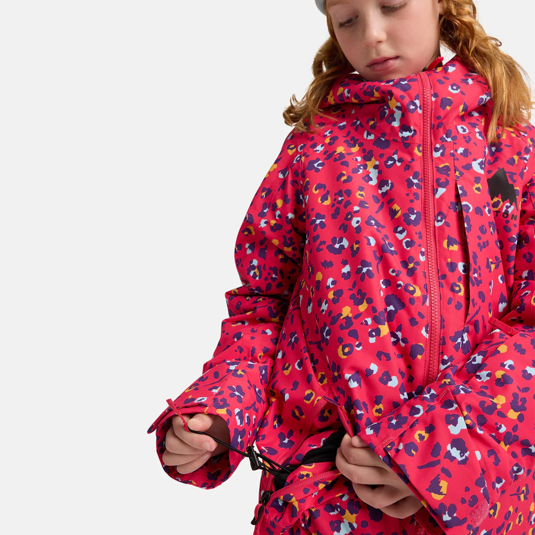 BURTON Kids' Hillslope Jacket 2026 - Wildcat Floral - Image 6