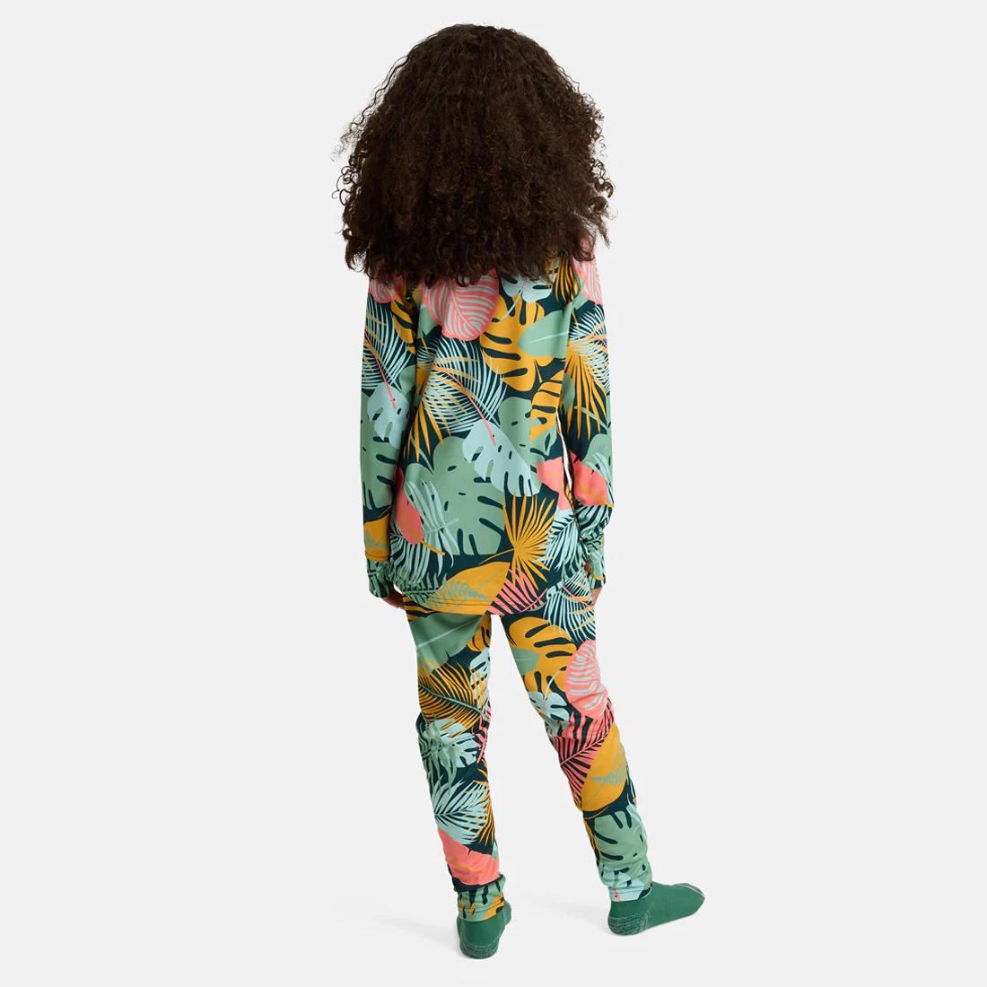 BURTON Kids' Lightweight Fleece Set - Oversized Tropical - Image 2