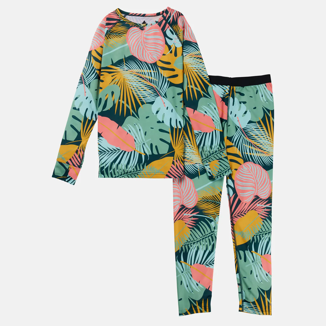 BURTON Kids' Lightweight Fleece Set - Oversized Tropical - Image 3