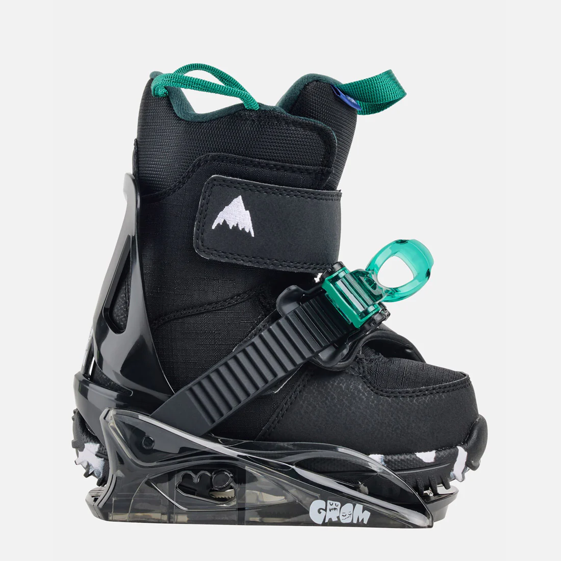 BURTON Kids' Mini Grom Bindings 2025 - Black - Image 4