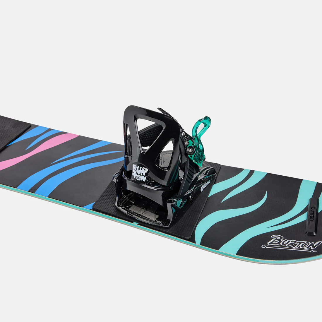 BURTON Kids' Mini Grom Bindings 2025 - Black - Image 5
