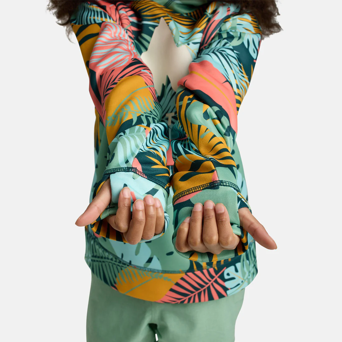 BURTON Kids' Oak Pullover Hood - Oversized Tropical - Image 7