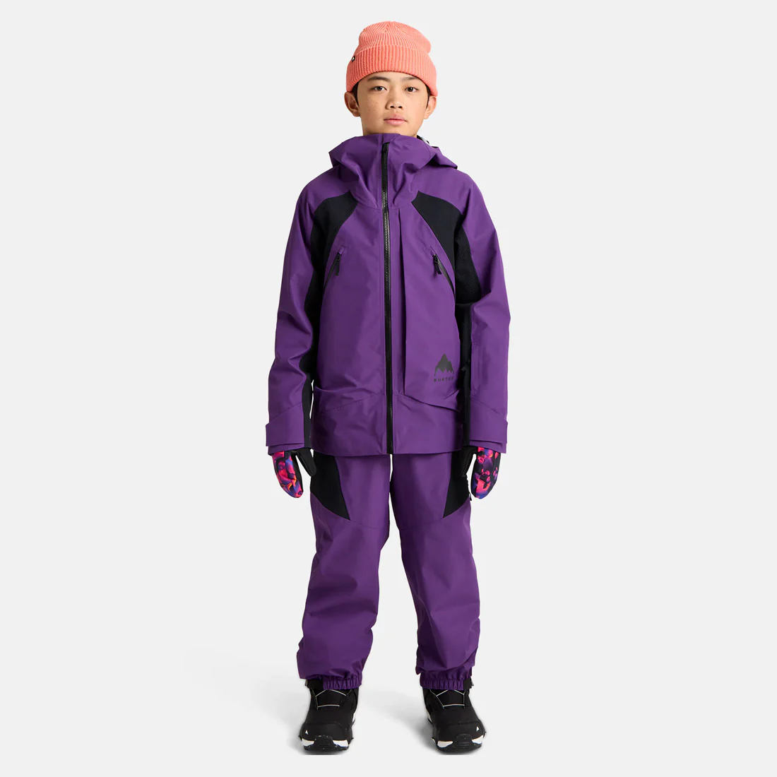 BURTON Kids' Outbeam 3L Jacket System 2026 - Imperial Purple/True Black - Image 6