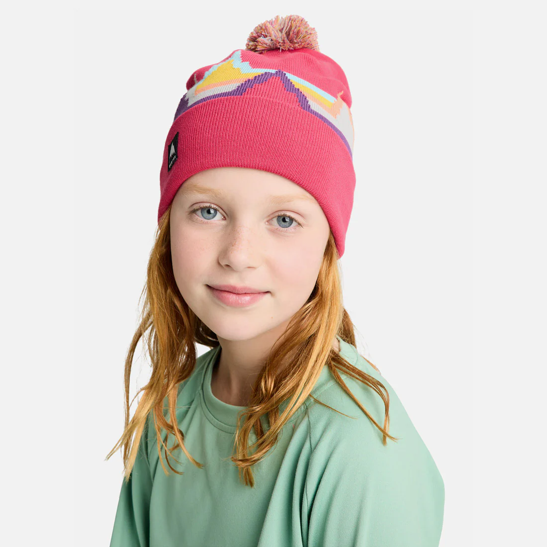 BURTON Kids' Recycled Echo Lake Beanie - Azalea Pink - Image 2
