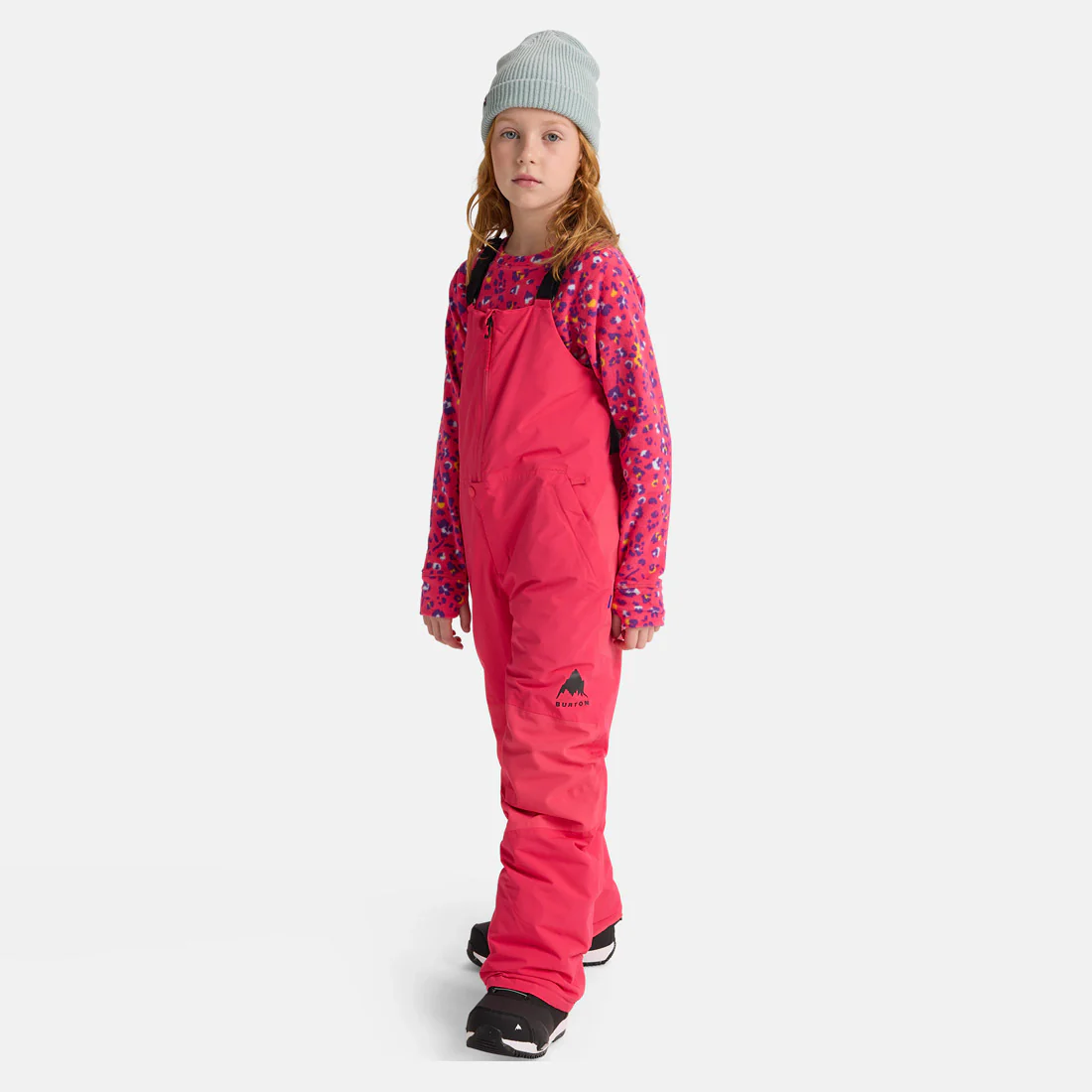 BURTON Kids' Skylar Bib Pant 2026 - Azalea Pink - Image 5
