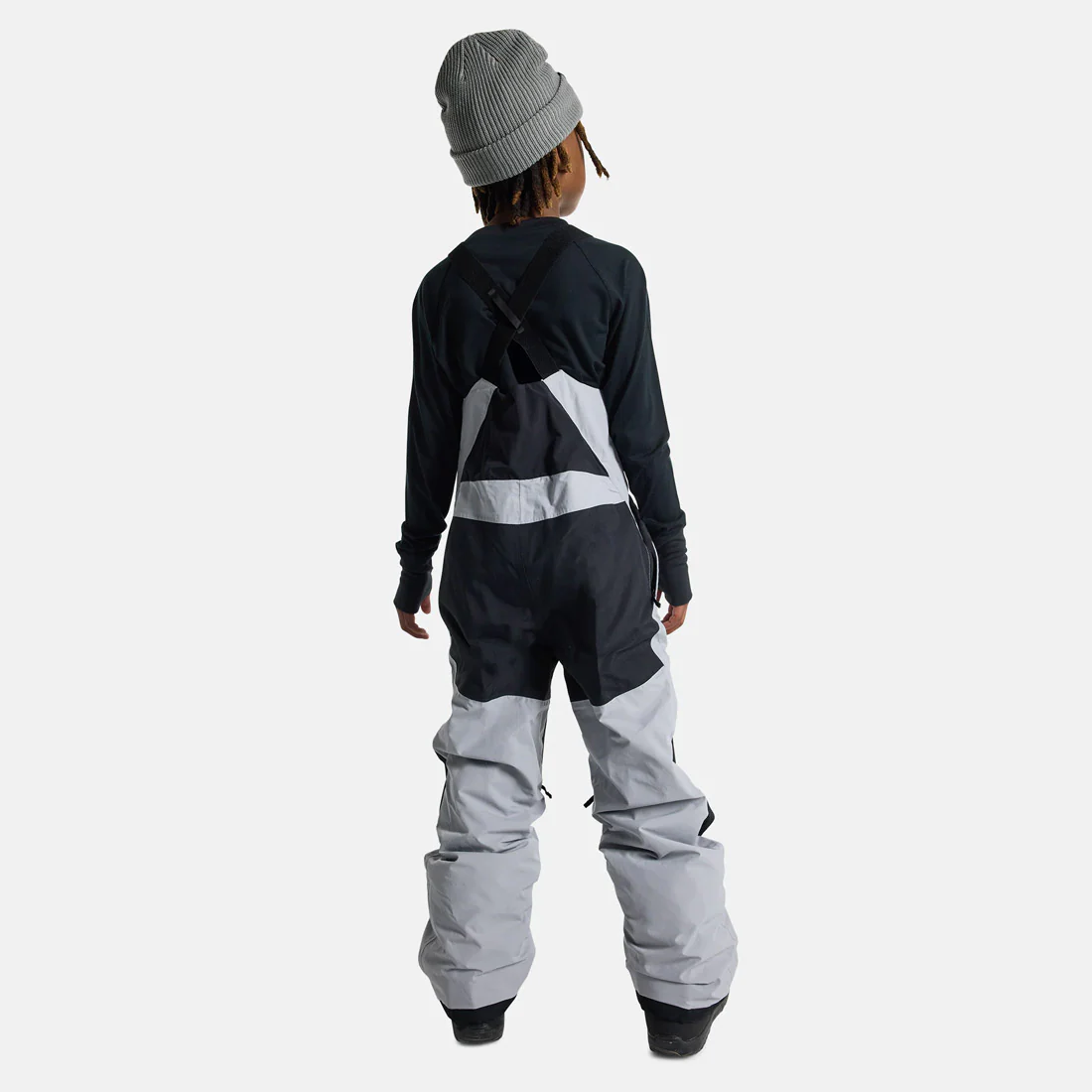 BURTON Kids' Skylar Bib Pant 2026 - Silver Sconce - Image 2