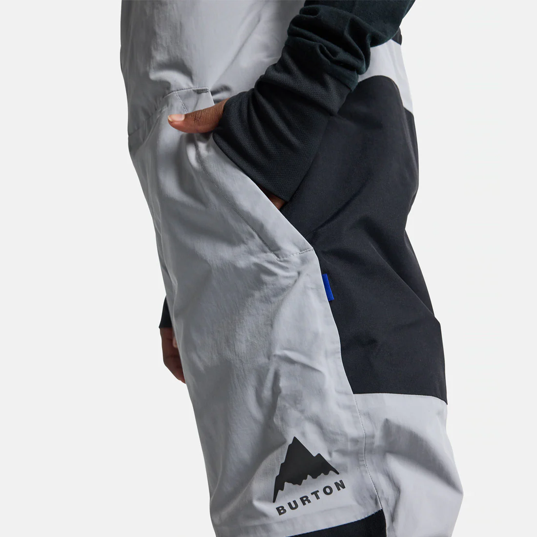 BURTON Kids' Skylar Bib Pant 2026 - Silver Sconce - Image 3