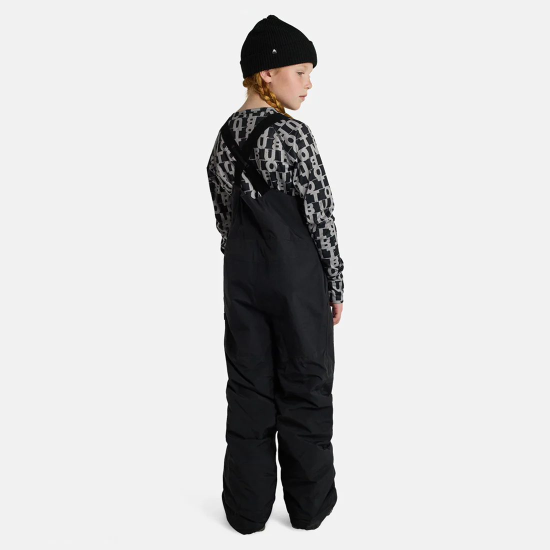 BURTON Kids' Skylar Bib Pant 2026 - True Black - Image 3