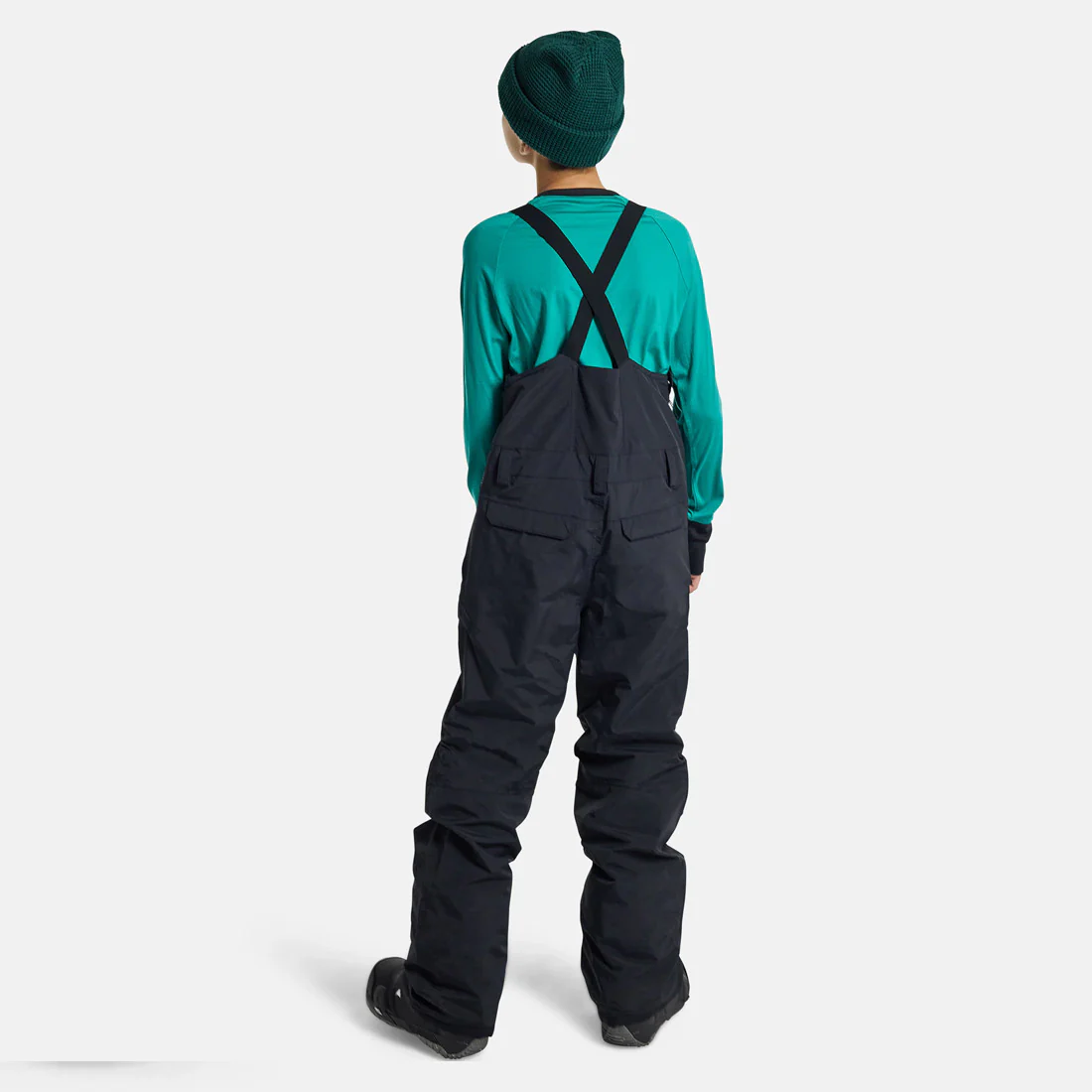 BURTON Kids' Skylar Bib Pant 2026 - True Black - Image 4